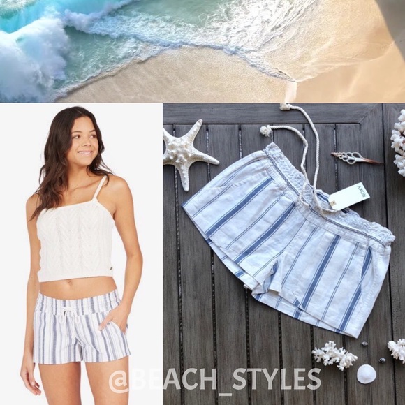 Roxy Pants - 🌴🔆ROXY- OCEAN SIDE SHORTS🔆🌴